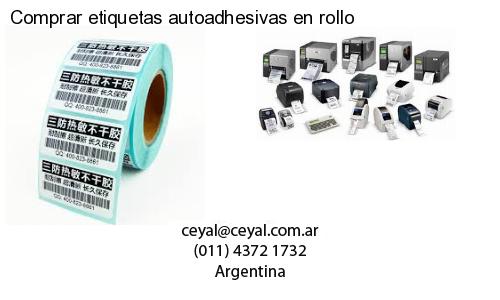 Comprar etiquetas autoadhesivas en rollo