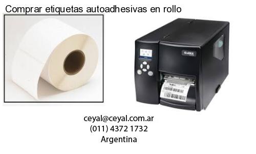 Comprar etiquetas autoadhesivas en rollo