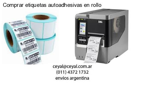 Comprar etiquetas autoadhesivas en rollo