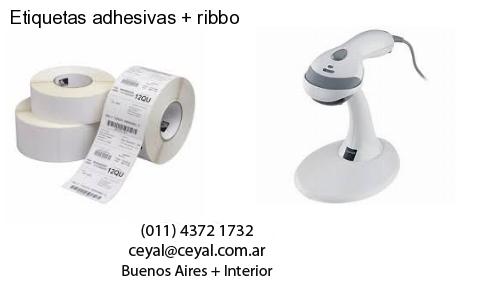 Etiquetas adhesivas   ribbo