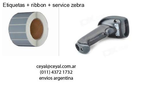 Etiquetas   ribbon   service zebra