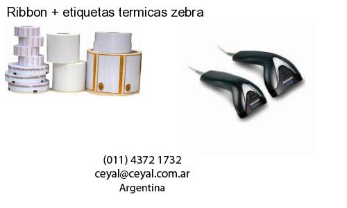 Ribbon   etiquetas termicas zebra