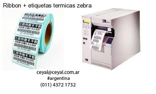 Ribbon   etiquetas termicas zebra