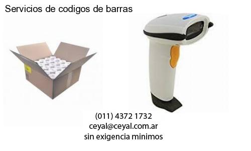 Servicios de codigos de barras