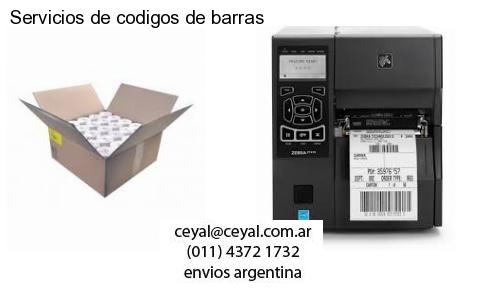 Servicios de codigos de barras