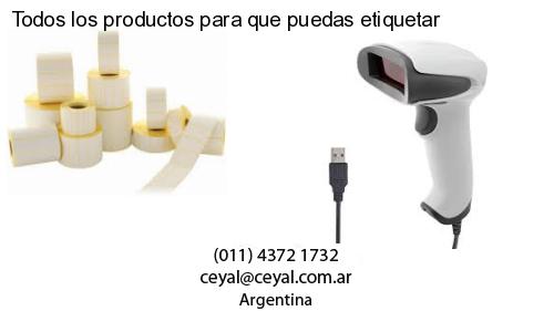 Todos los productos para que puedas etiquetar