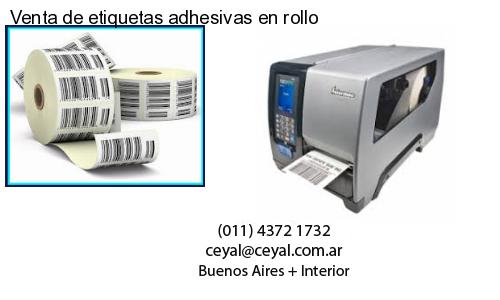 Venta de etiquetas adhesivas en rollo