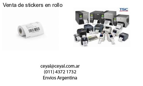 Venta de stickers en rollo