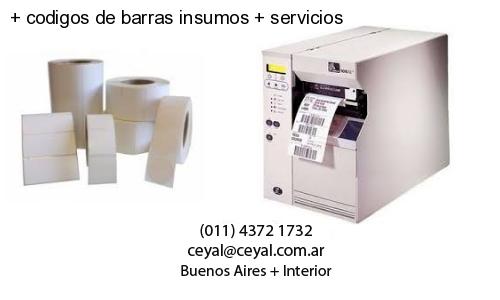   codigos de barras insumos   servicios
