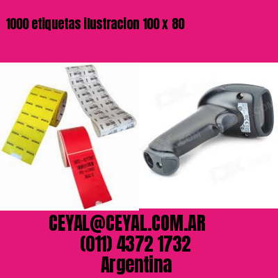 1000 etiquetas ilustracion 100 x 80