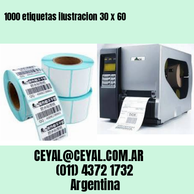 1000 etiquetas ilustracion 30 x 60