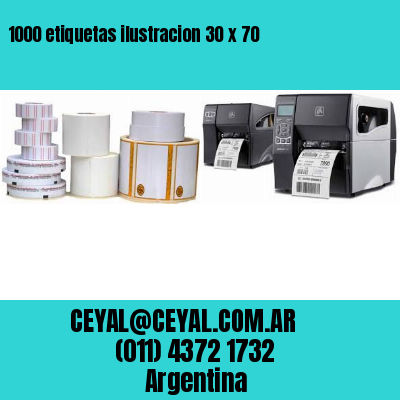 1000 etiquetas ilustracion 30 x 70