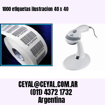 1000 etiquetas ilustracion 40 x 40