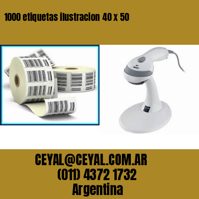 1000 etiquetas ilustracion 40 x 50