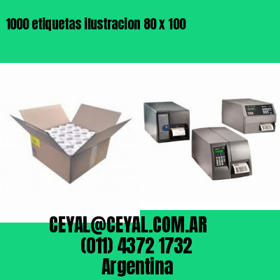 1000 etiquetas ilustracion 80 x 100