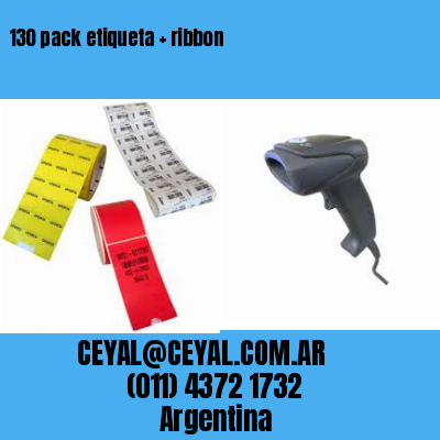130 pack etiqueta   ribbon