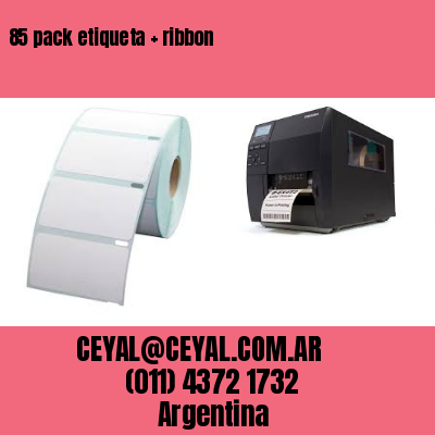 85 pack etiqueta   ribbon