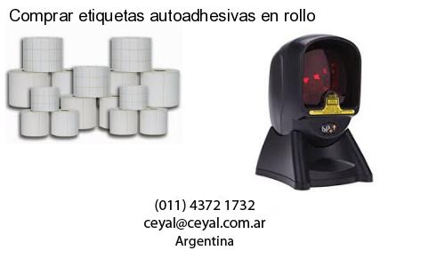 Comprar etiquetas autoadhesivas en rollo