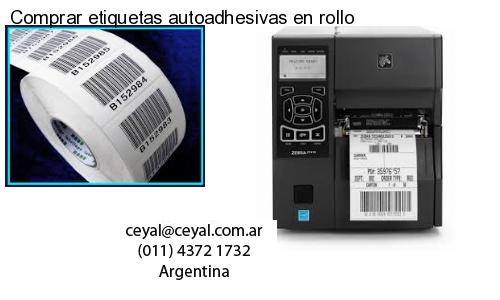 Comprar etiquetas autoadhesivas en rollo