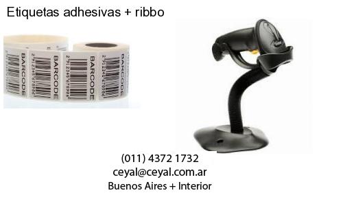 Etiquetas adhesivas   ribbo