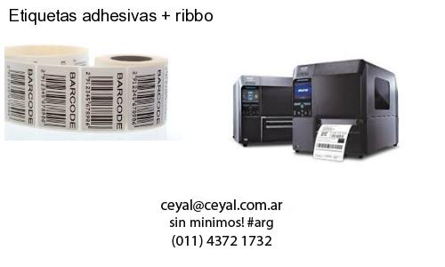 Etiquetas adhesivas   ribbo