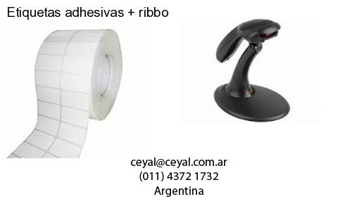 Etiquetas adhesivas   ribbo
