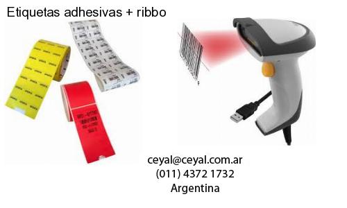 Etiquetas adhesivas   ribbo