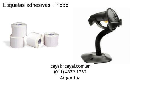 Etiquetas adhesivas   ribbo