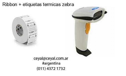 Ribbon etiquetas termicas zebra