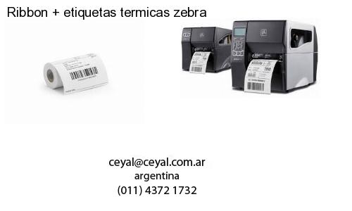 Ribbon   etiquetas termicas zebra