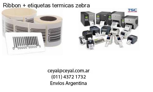Ribbon   etiquetas termicas zebra