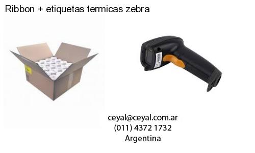 Ribbon   etiquetas termicas zebra