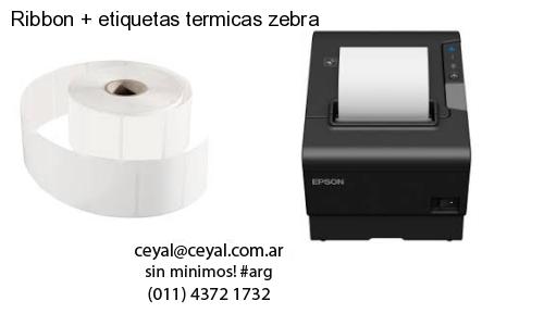 Ribbon   etiquetas termicas zebra