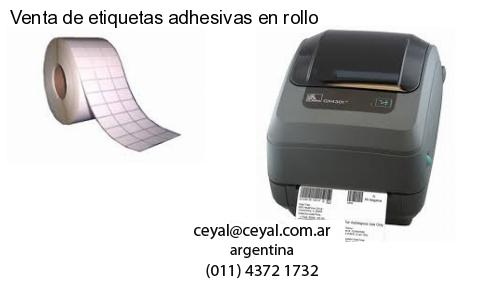 Venta de etiquetas adhesivas en rollo