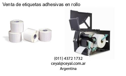 Venta de etiquetas adhesivas en rollo
