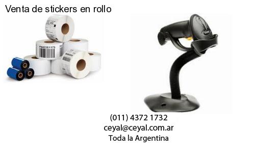 Venta de stickers en rollo