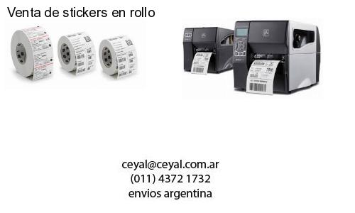 Venta de stickers en rollo
