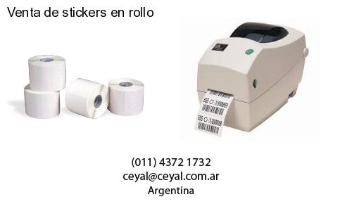 Venta de stickers en rollo