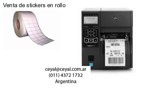 Venta de stickers en rollo