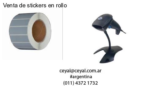 Venta de stickers en rollo