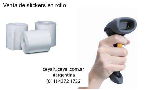 Venta de stickers en rollo