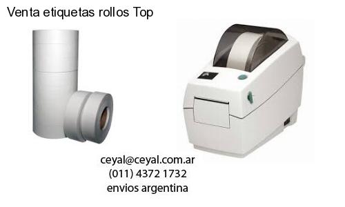 Venta etiquetas rollos Top