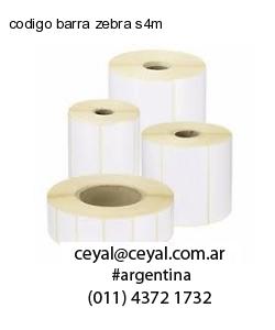 codigo barra zebra s4m