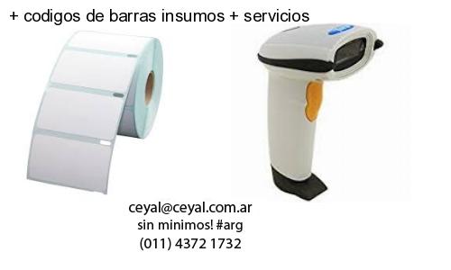   codigos de barras insumos   servicios