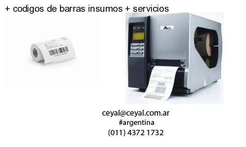   codigos de barras insumos   servicios