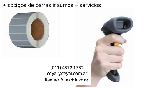   codigos de barras insumos   servicios