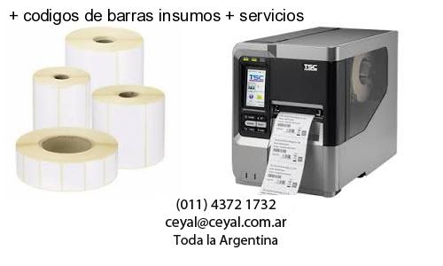   codigos de barras insumos   servicios