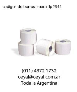 codigos de barras zebra tlp2844