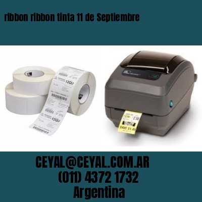ribbon ribbon tinta 11 de Septiembre