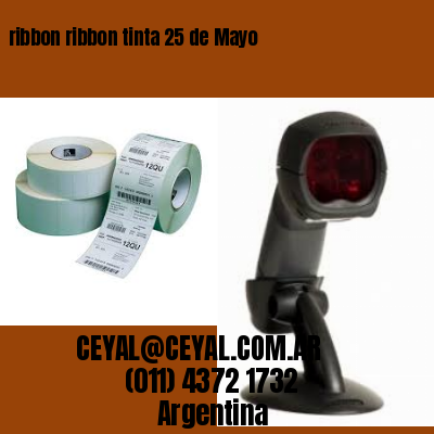 ribbon ribbon tinta 25 de Mayo